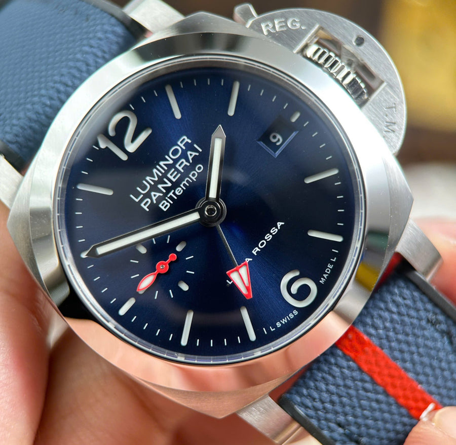 Panerai Luminor Quaranta BiTempo Luna Rossa PAM1404 40mm