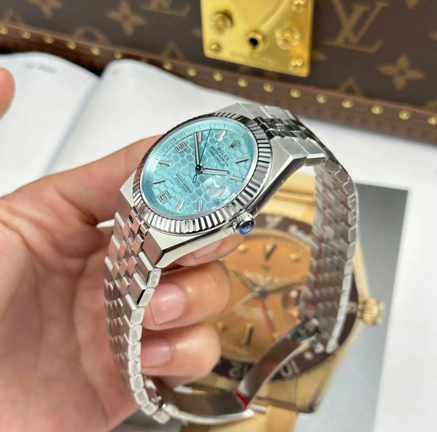 Rolex Land-Dweller 127336 Ice Blue Dial 40mm