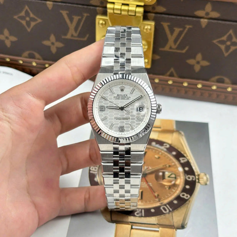 Rolex Land-Dweller 127334 White Dial