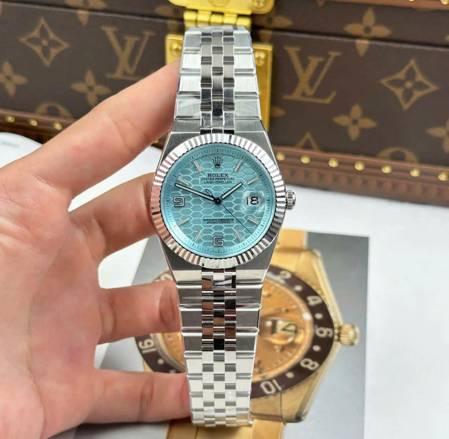 Rolex Land-Dweller 127336 Ice Blue Dial 40mm