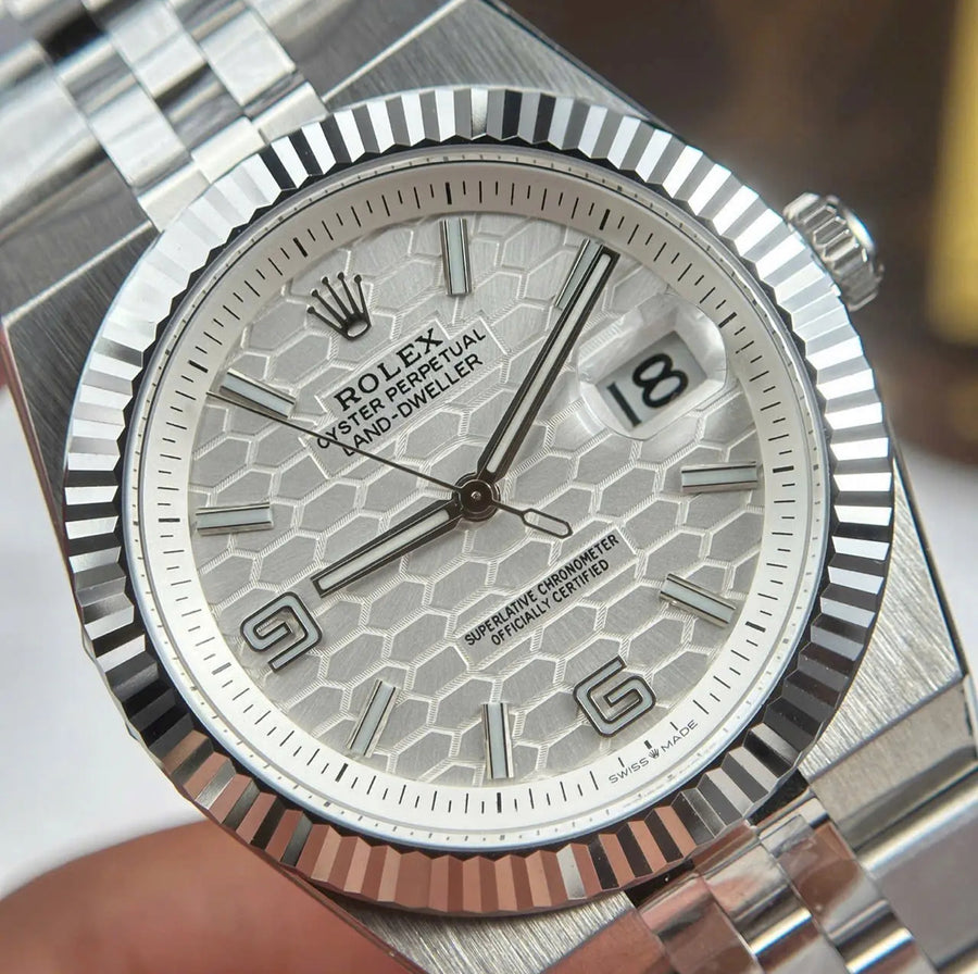 Rolex Land-Dweller 127334 White Dial