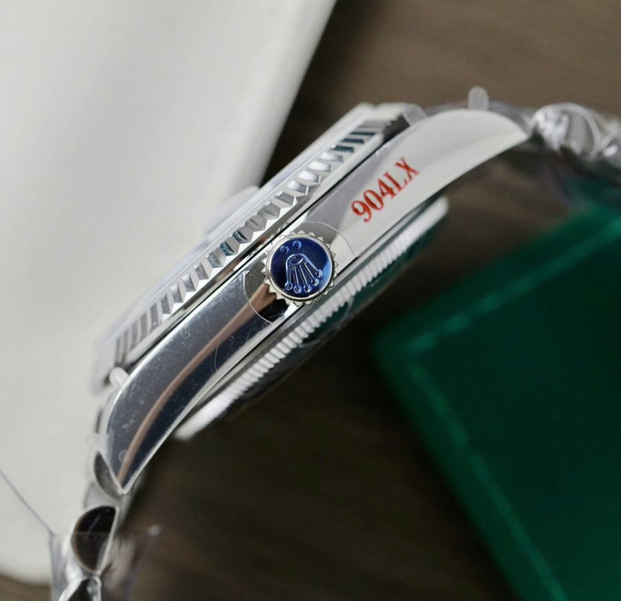Day-Date Blu dial