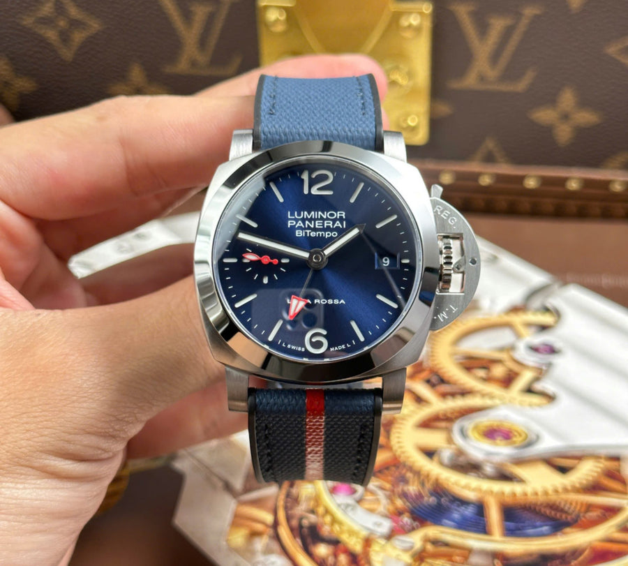 Panerai Luminor Quaranta BiTempo Luna Rossa PAM1404 40mm
