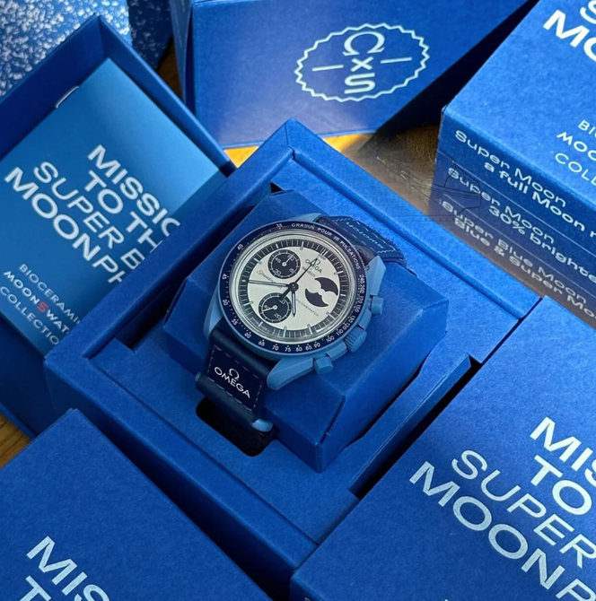 MOONSWATCH MISSION TO THE SUPER BLUE MOONPHASE