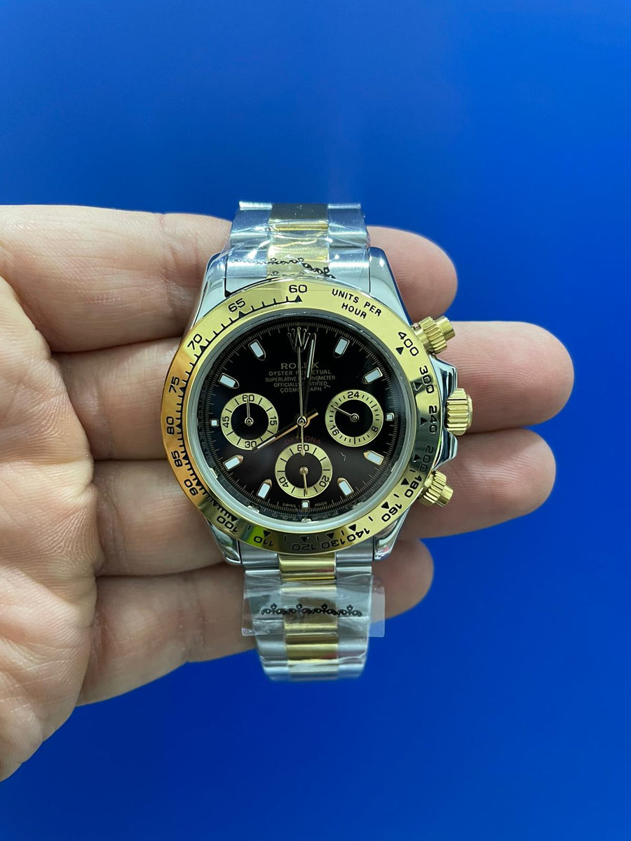 Daytona Acciaio e Oro Nero