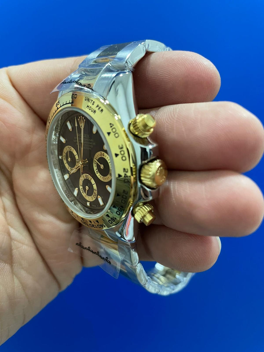 Daytona Acciaio e Oro Nero