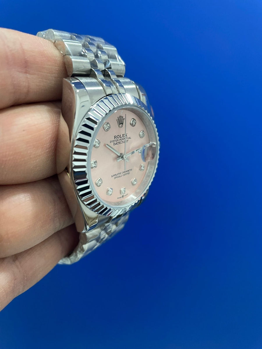Datejust Rosa Cipria Diamantato