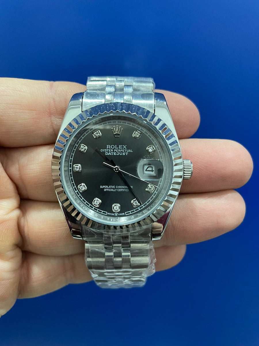 Datejust Grigio Diamantato
