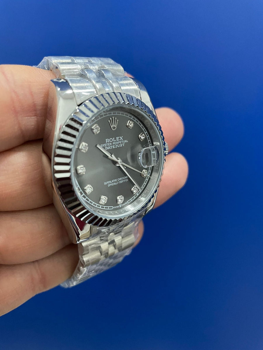 Datejust Grigio Diamantato