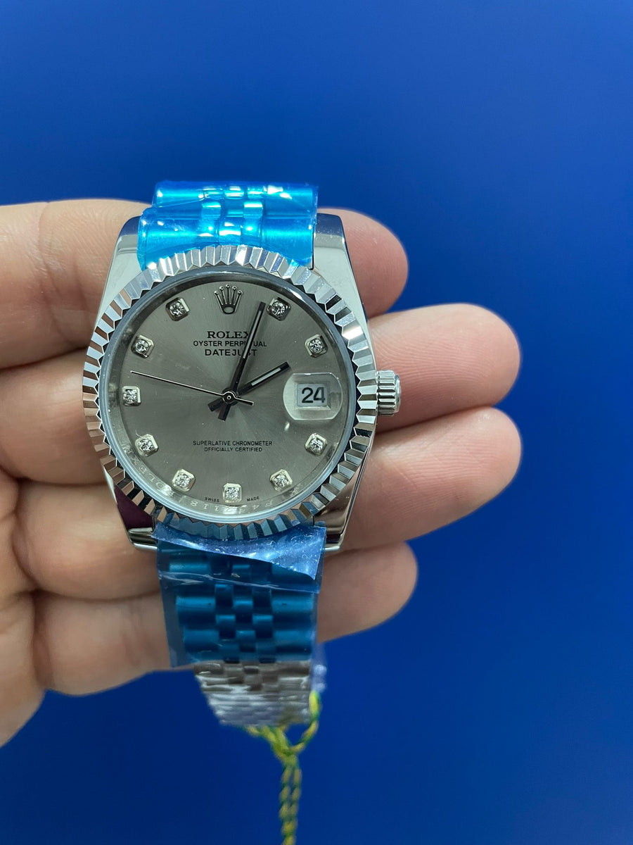Datejust Grigio Diamantato