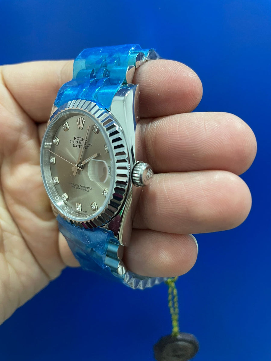 Datejust Grigio Diamantato