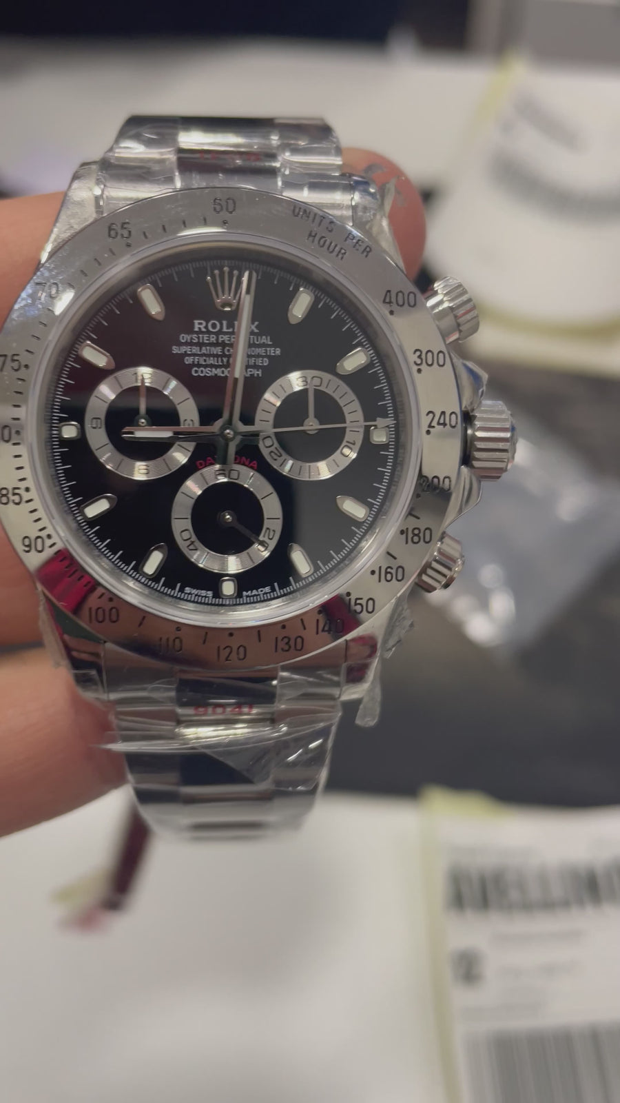 Daytona Acciaio Nero